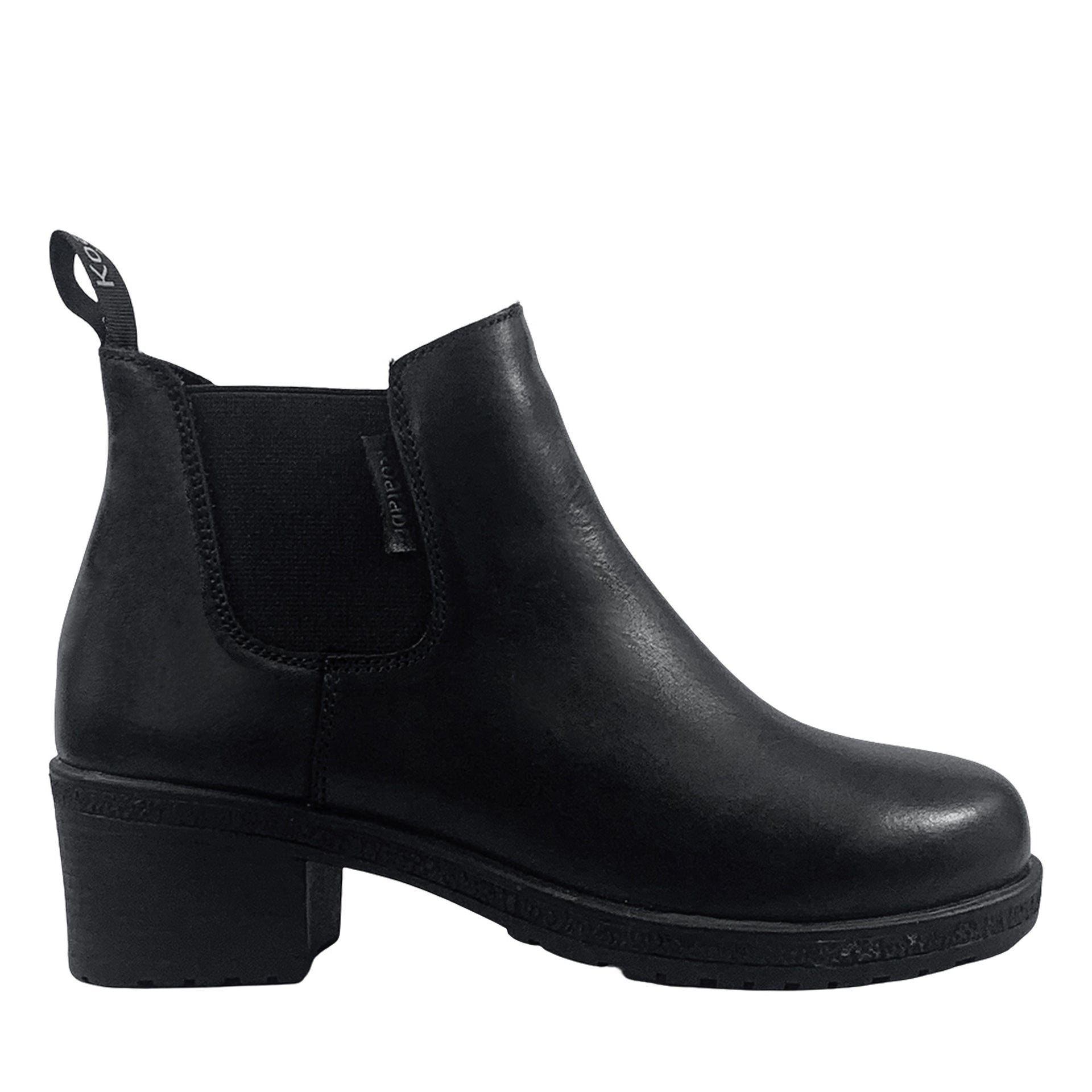 Inis Leather Heels Boots, for women in Black view 4