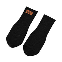 Fingerless Ugg Gloves, for women and men in Black view 5