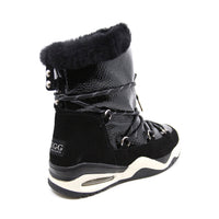 Fashion Lace Ugg Boots, for women in Black view 2