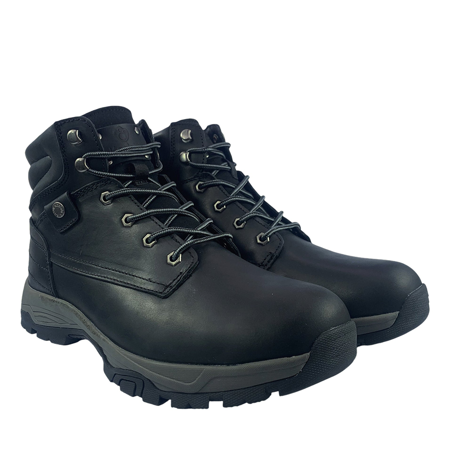 Shark leather Boots, for men in Black view 2