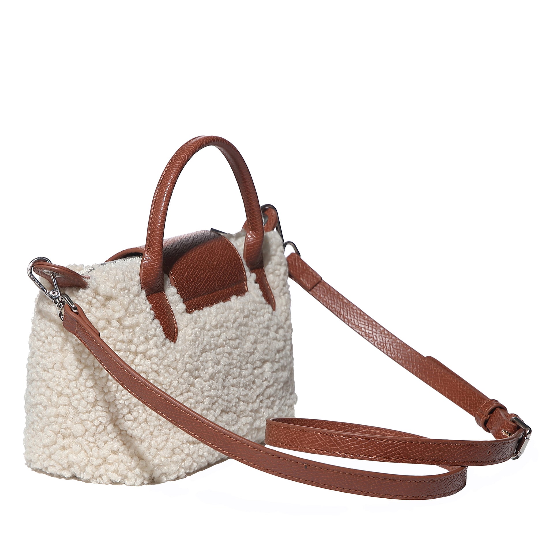 Pam Shoulder Ugg Bags women's sheepskin shoulder purse in Beige view 7