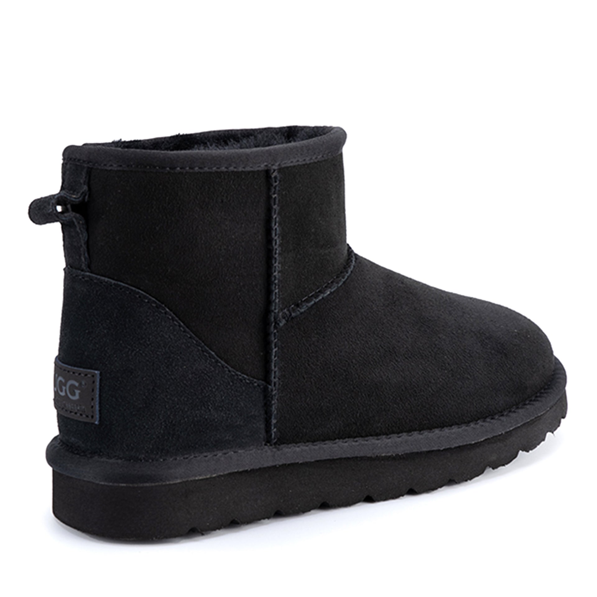 Mini Classic Ugg Boots, for women and men in Black view 2