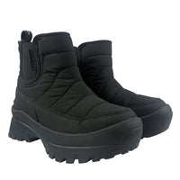 Mika Sheepskin Waterproof Boots, for women in Black view 5