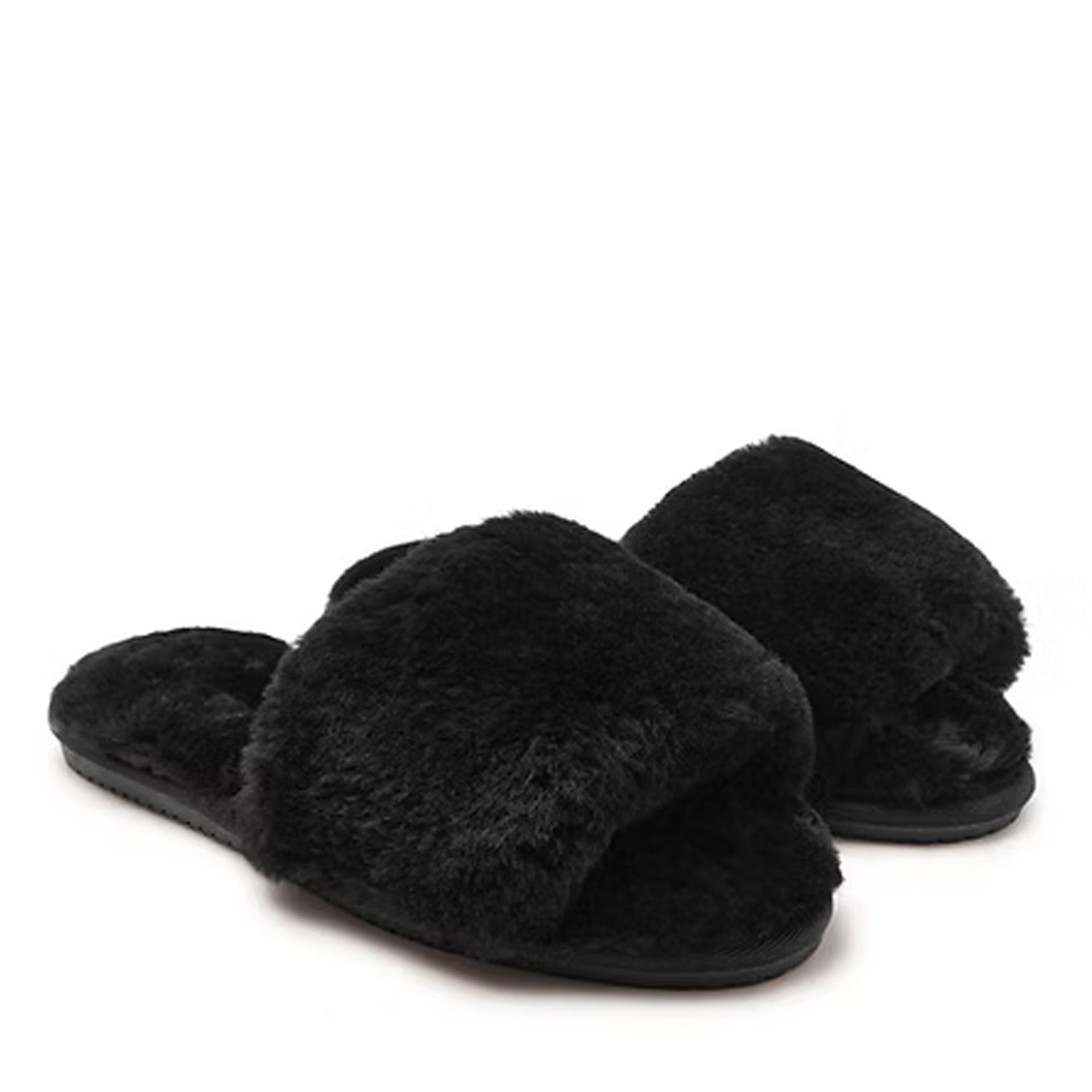Premium Slides Fluffy Uggs