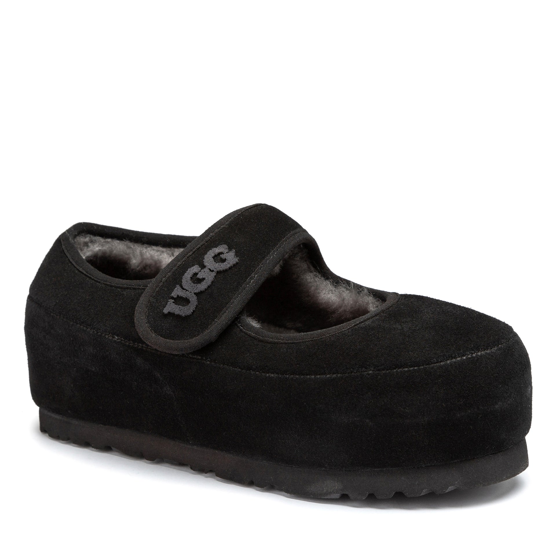Velcro Elevator Uggs, women's slippers in Black view 7