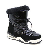 Fashion Lace Ugg Boots, for women in Black view 3