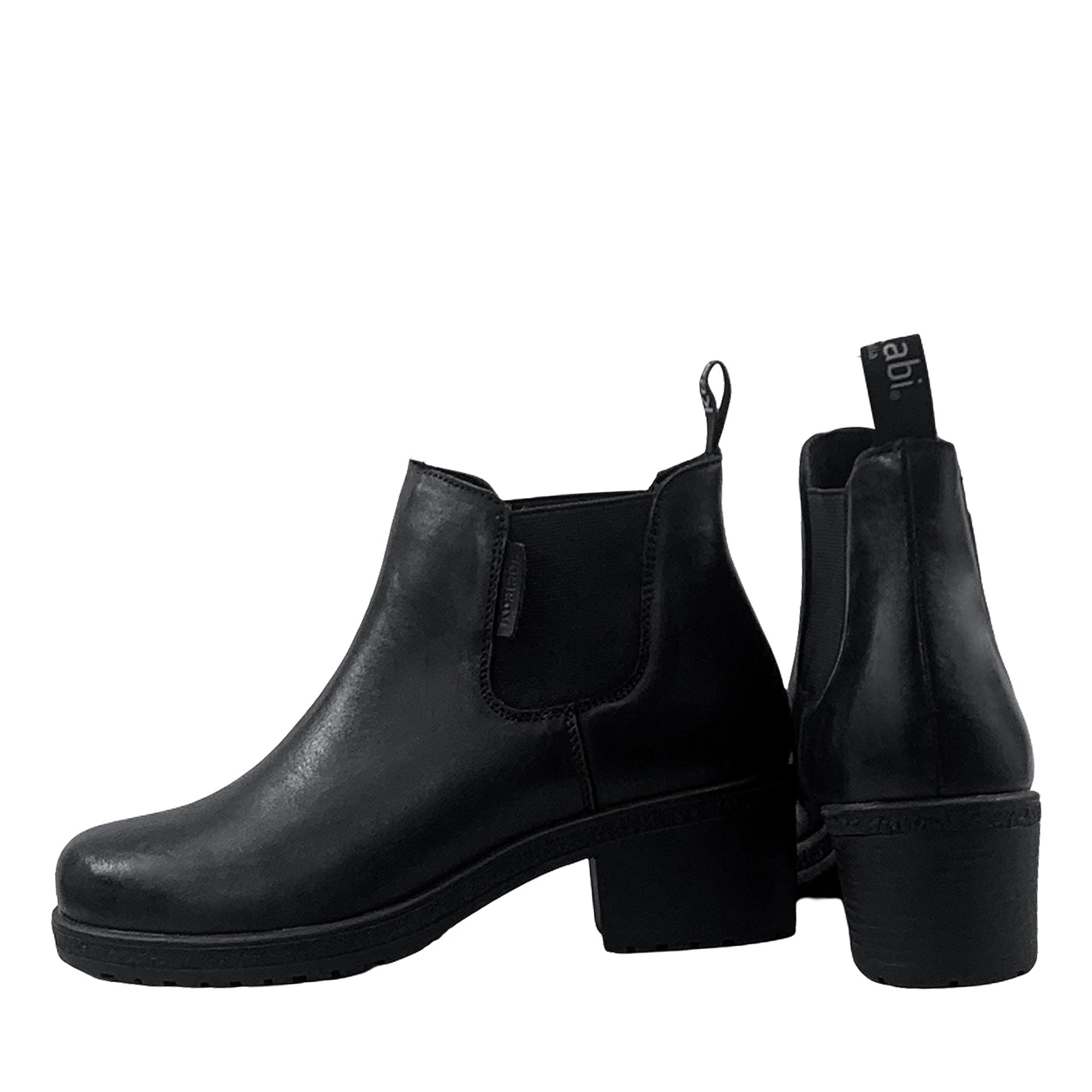 Inis Leather Heels Boots, for women in Black view 5
