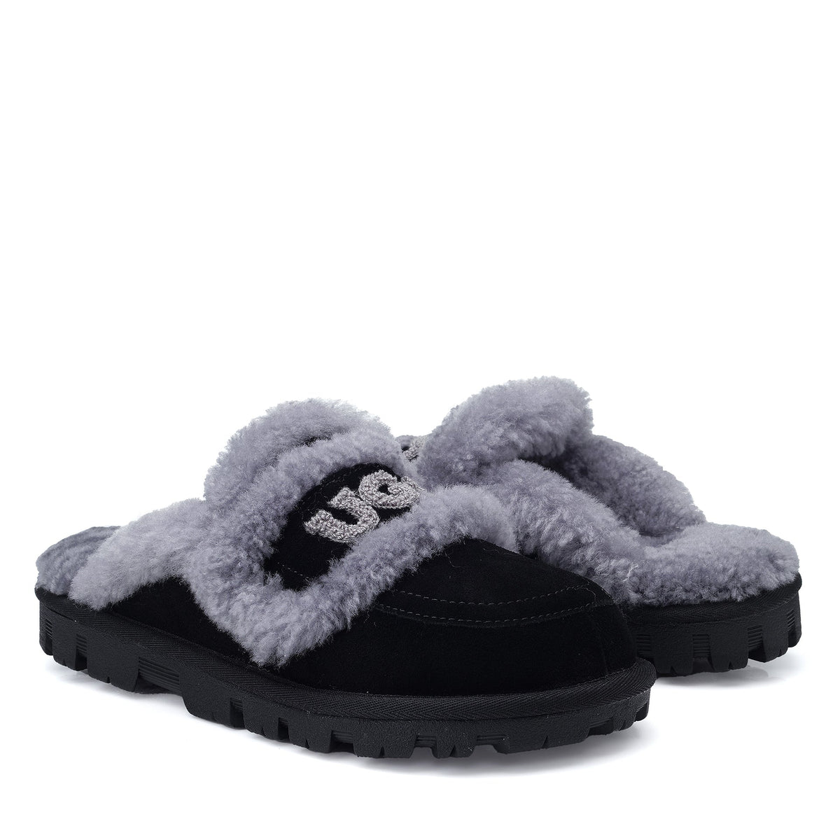 Logo Shearling Ugg Slipper