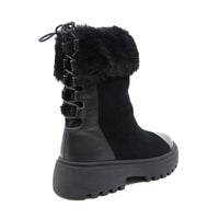 Short Furry Uggs short boots with a fluffy collar view 8
