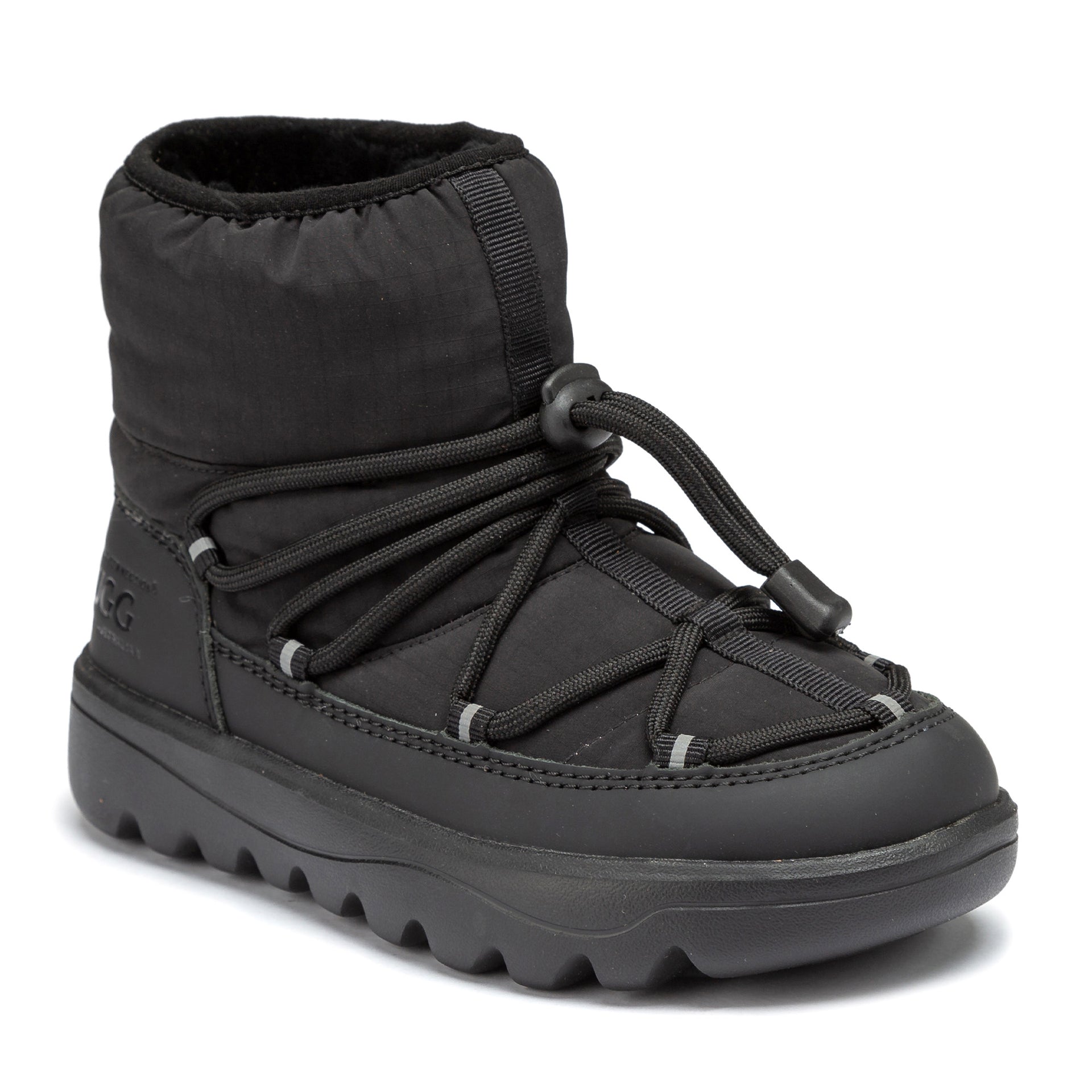 Kids Snow Water-resistant Uggs, rain boots in Black view 8