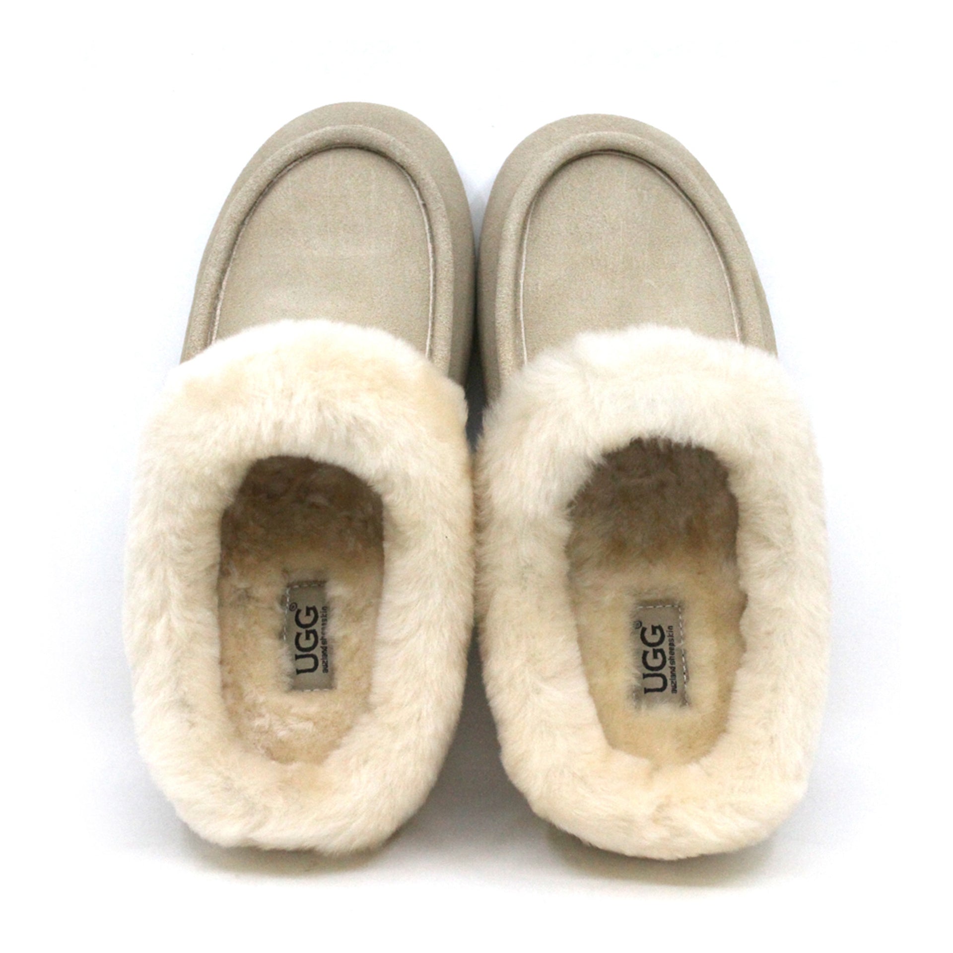 Fluffy Moccasin Uggs