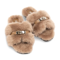 Charm Shearling Uggs sheepskin ugg slippers view 4