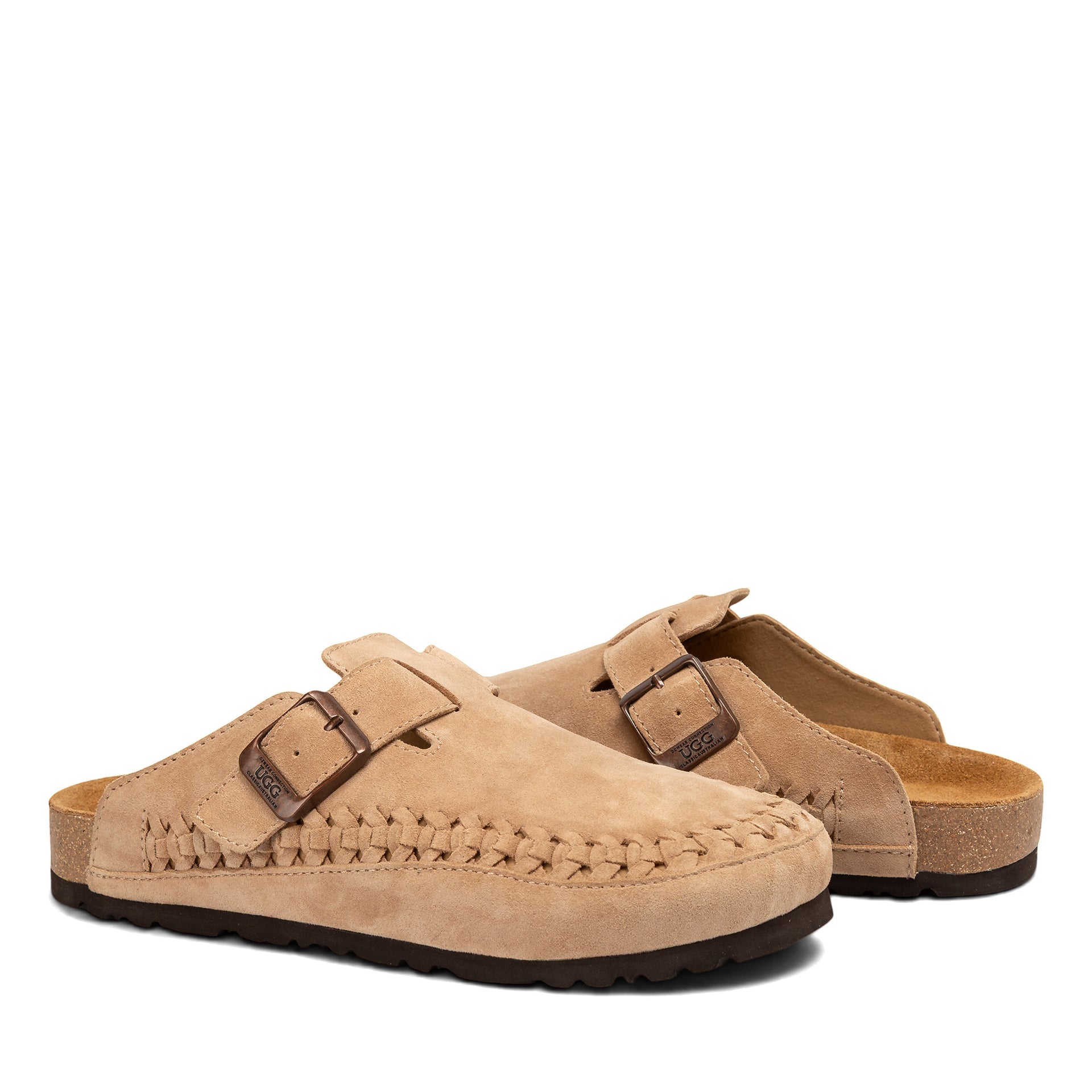 Clog Ugg Slippers, for women and men in Beige view 4