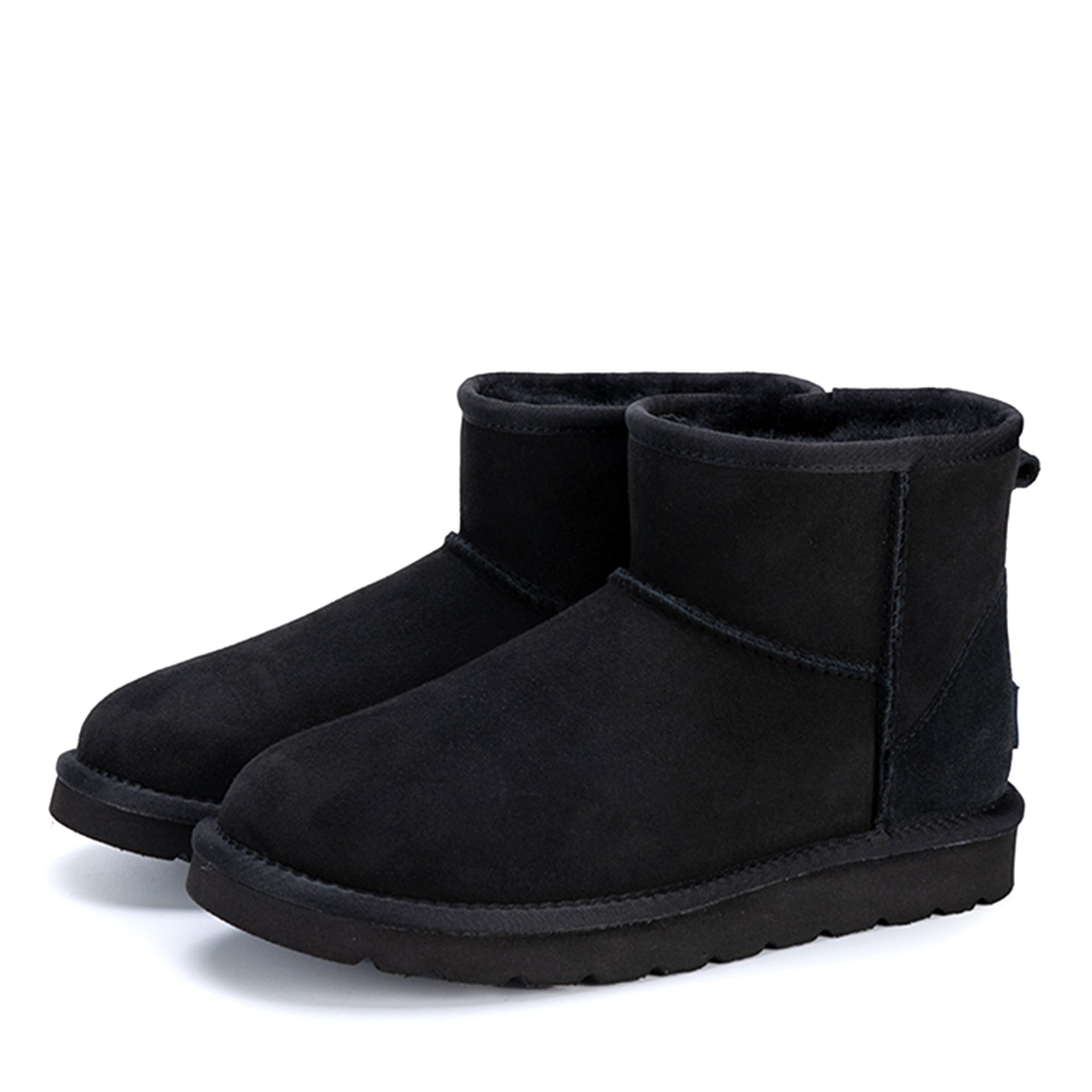 Mini Classic Ugg Boots, for women and men in Black view 4