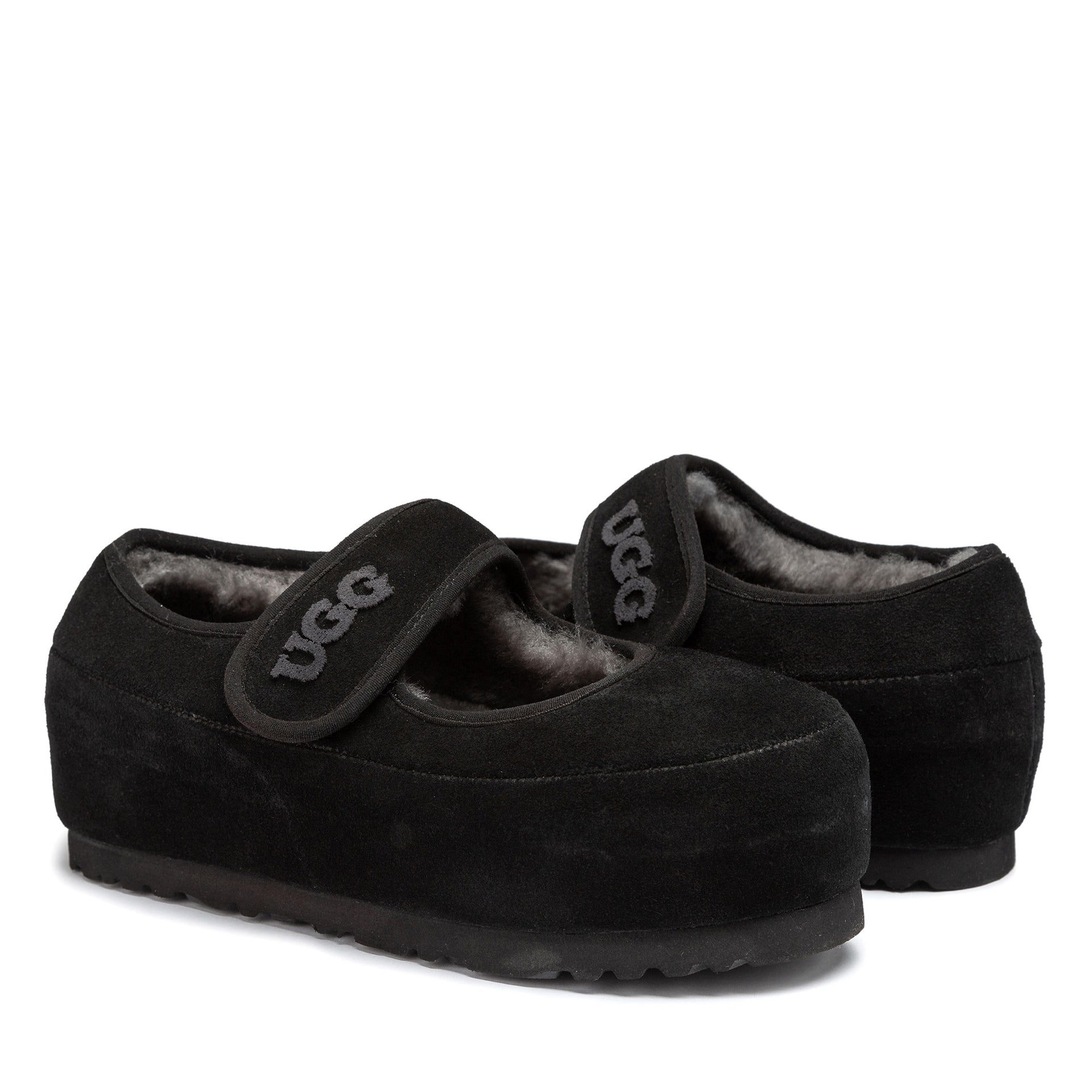 Velcro Elevator Uggs, women's slippers in Black view 9