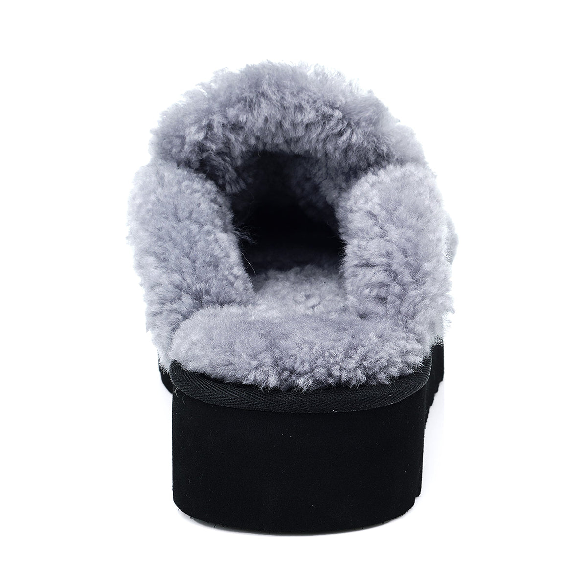 Logo Shearling Platform Uggs (DETACHABLE FEATURE)