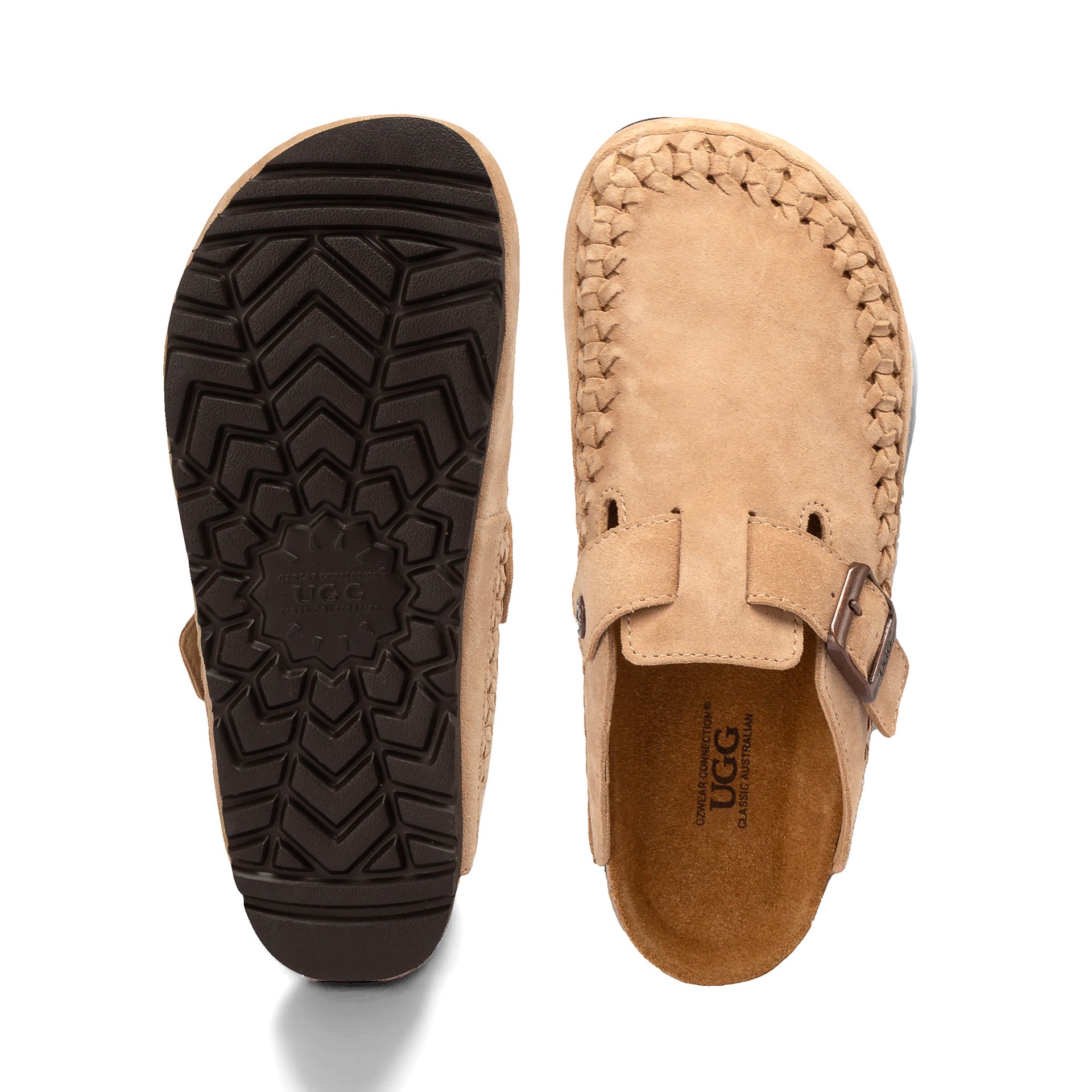 Clog Ugg Slippers, for women and men in Beige view 5