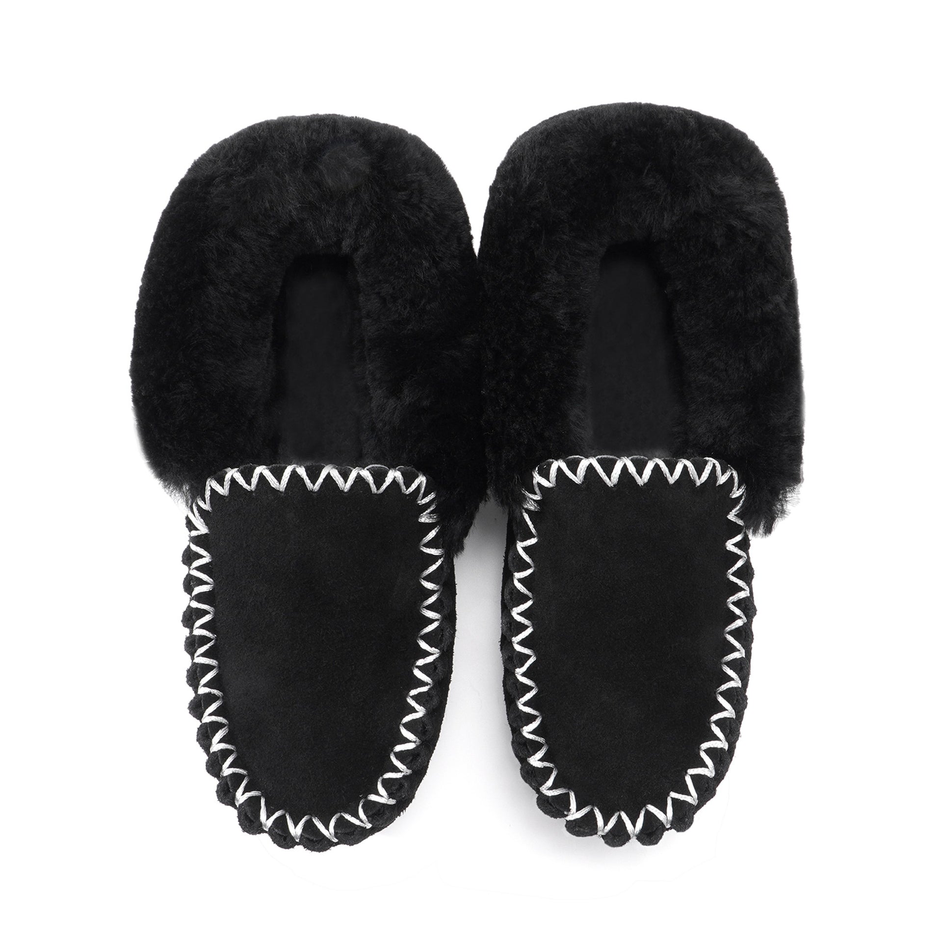 Premium Moccasin Uggs, for women and men in Black view 10