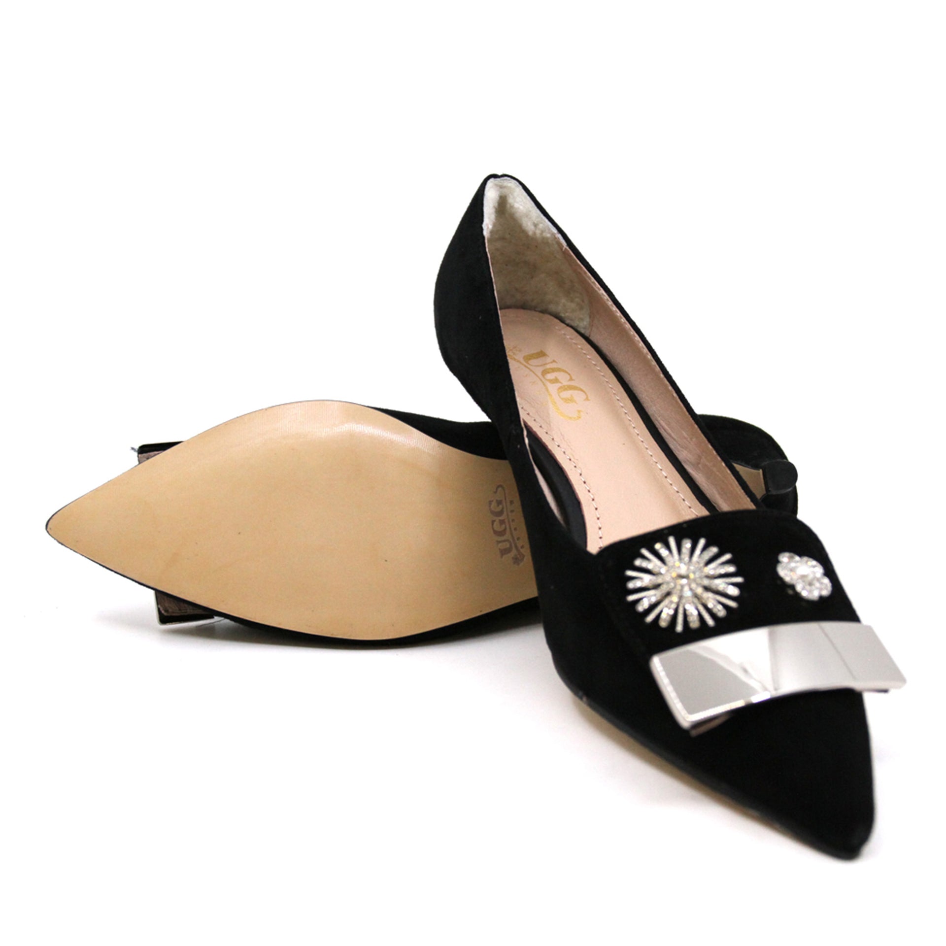 Ladies Fashion Uggs in Black view 10