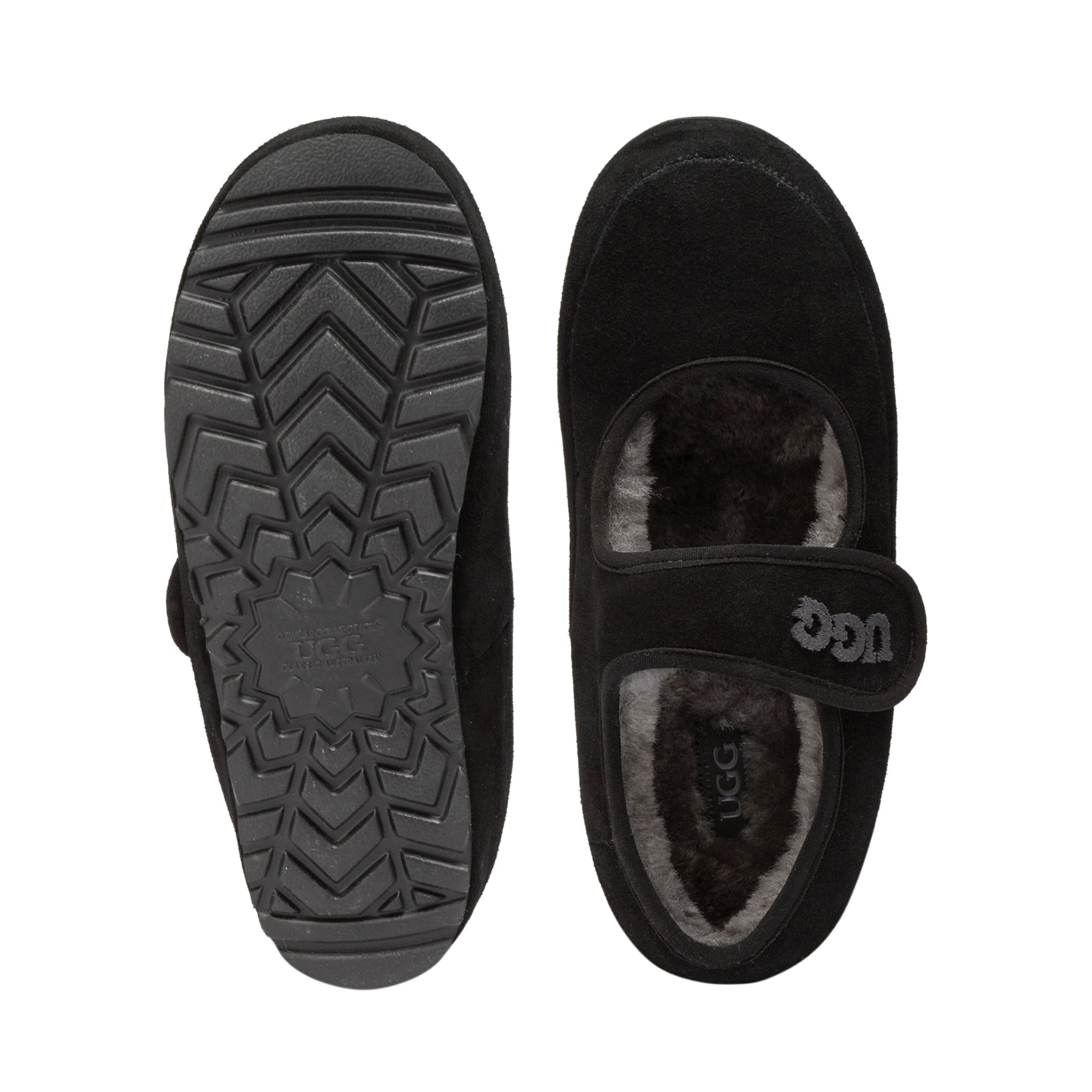 Velcro Elevator Uggs, women's slippers in Black view 10