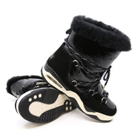 Fashion Lace Ugg Boots, for women in Black view 5