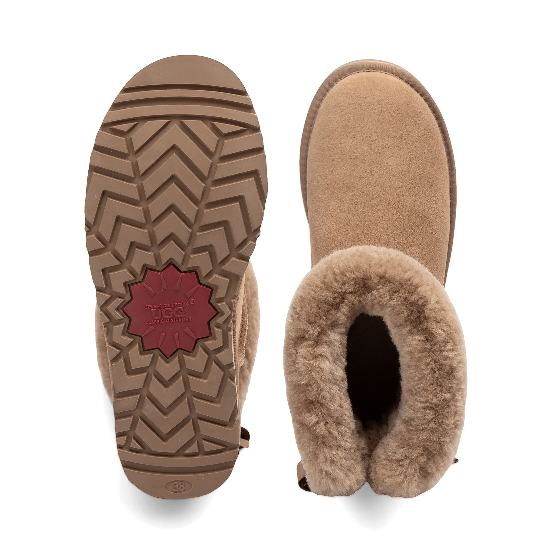 Mini Ribbon Uggs mini sheepskin ugg boots view 10