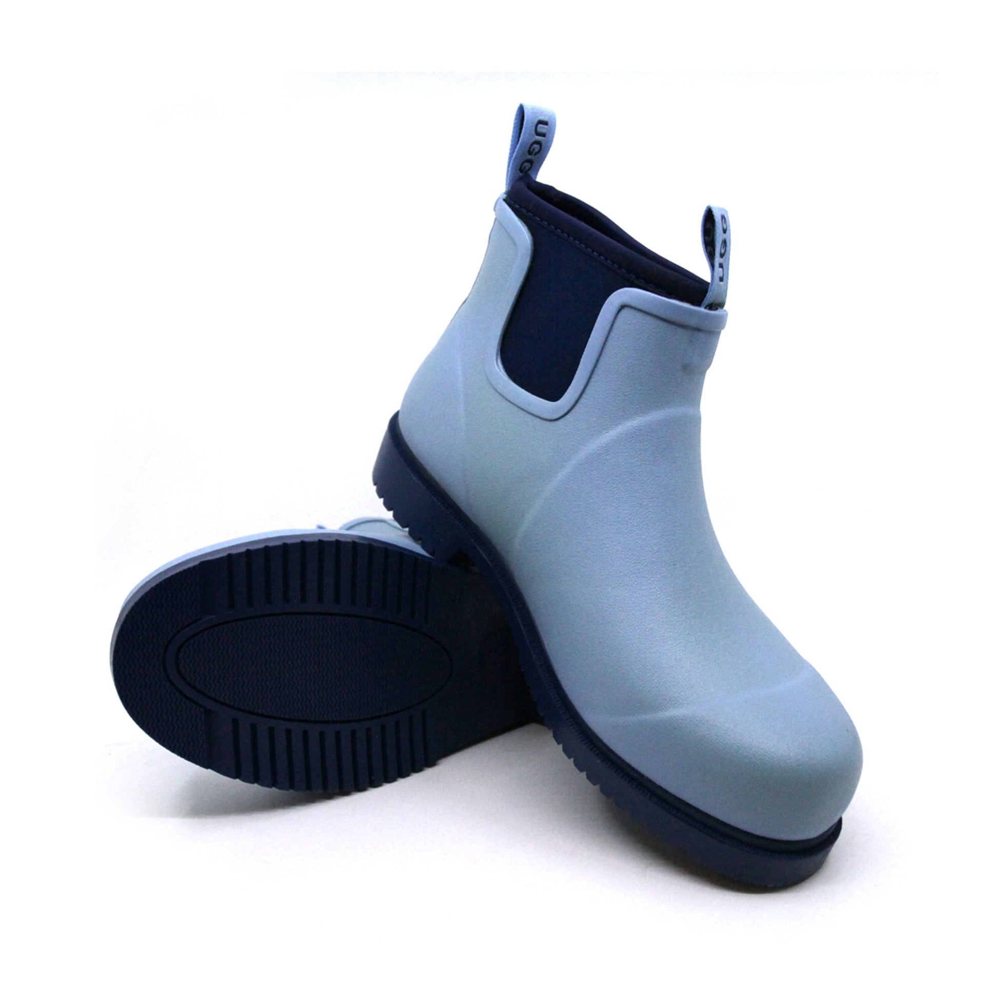 Water Proof Ugg Gumboots, for women and men in Sky Blue view 10