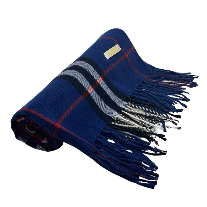 UGG Merriam Wool Scarf, for women and men in Blue view 1