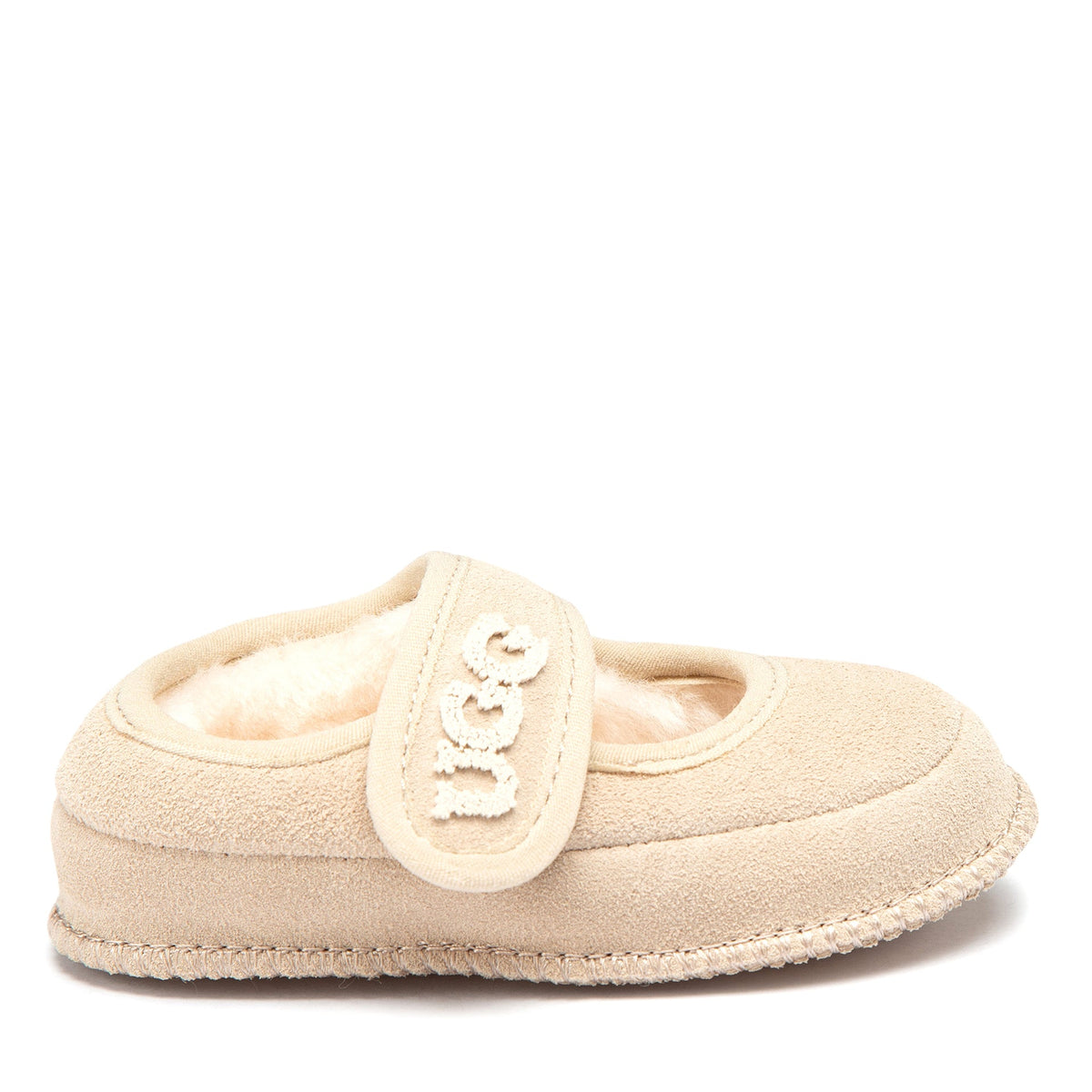 Premium Little Uggs, kids slippers in Beige view 1
