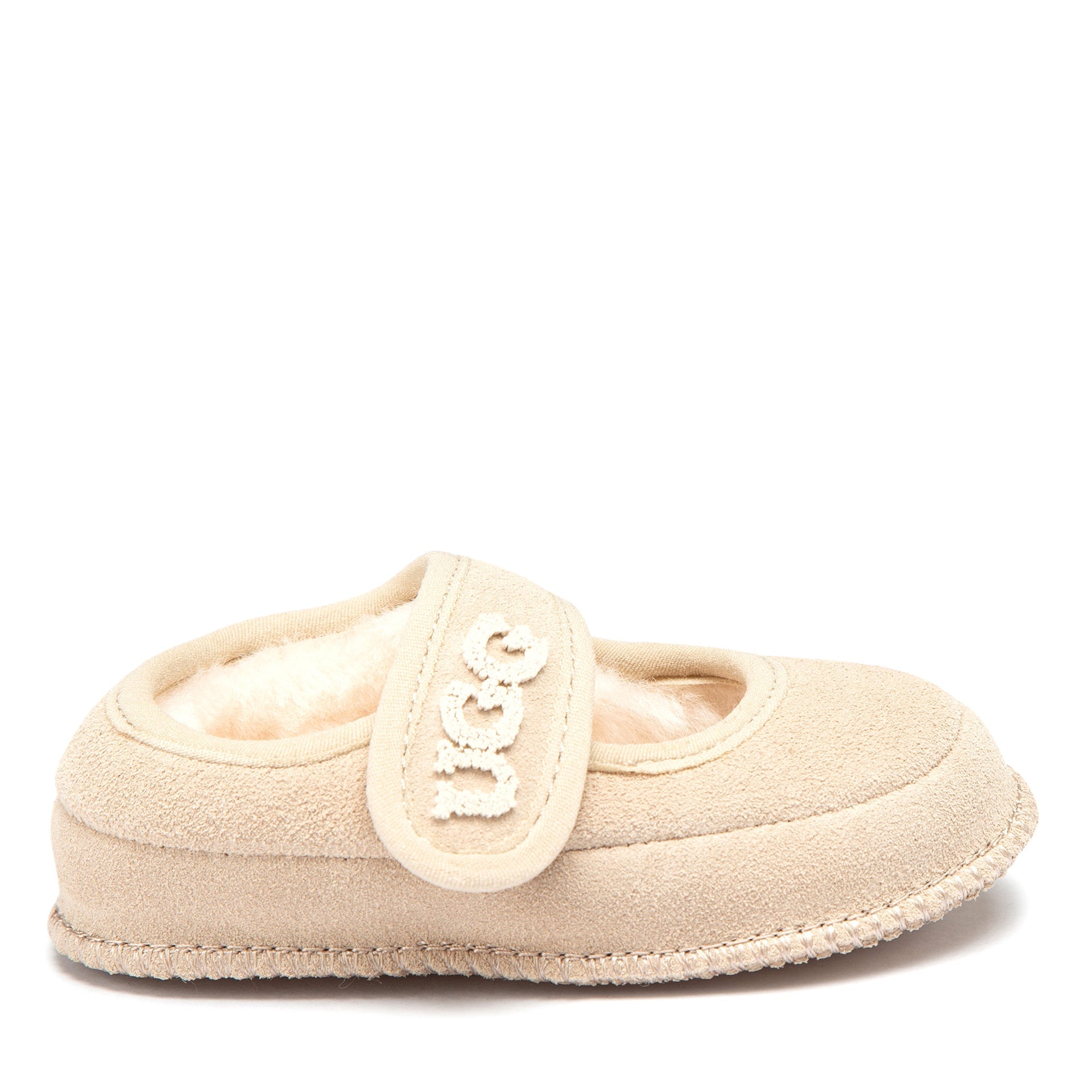Premium Little Uggs, kids slippers in Beige view 1