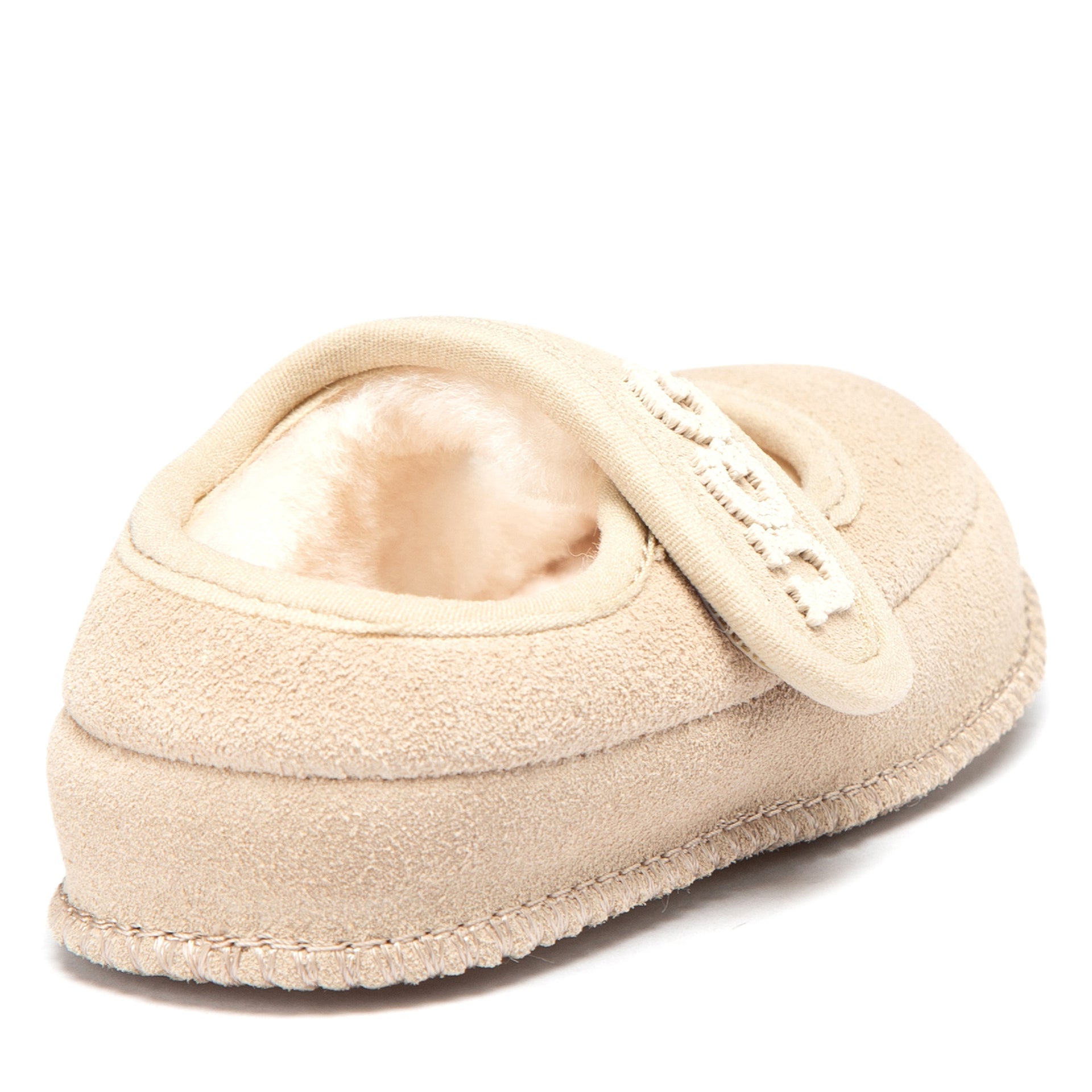 Premium Little Uggs, kids slippers in Beige view 2