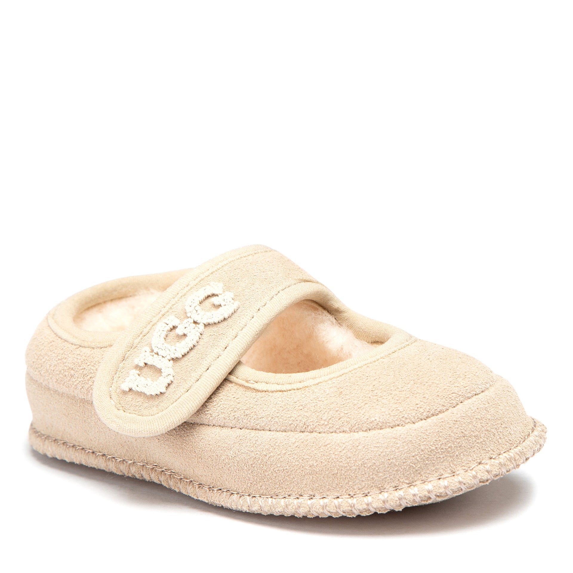 Premium Little Uggs, kids slippers in Beige view 3