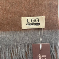 Premium Wool Scarf Uggs, for women and men in Brown Grey view 39