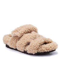 Estela Logo Shearling Ugg Slippers