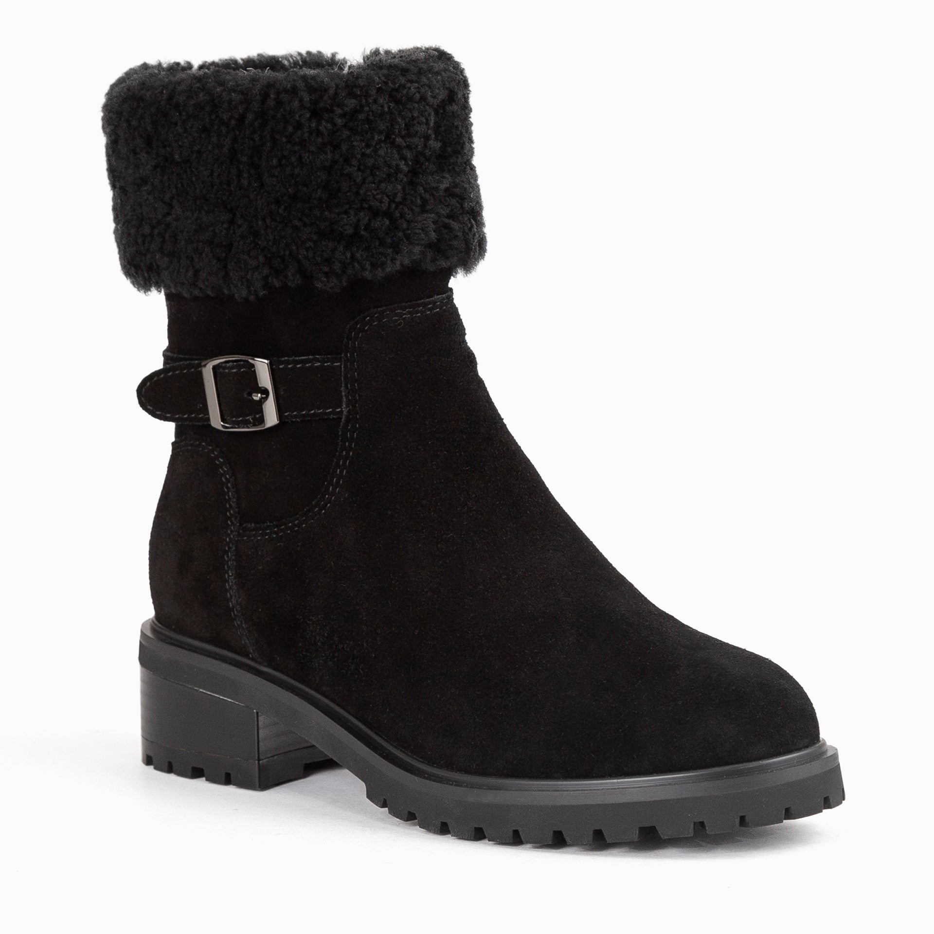 UGG Lissa Ankle Zip Boots, for women in Black view 7