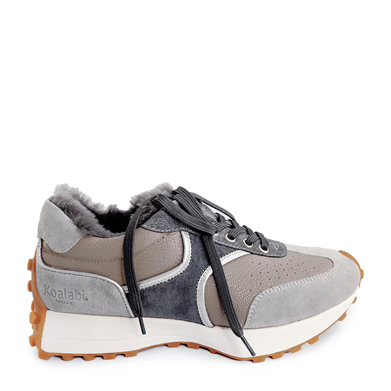 Rue Sheepskin Shoes, women's ugg sneakers in Grey view 1