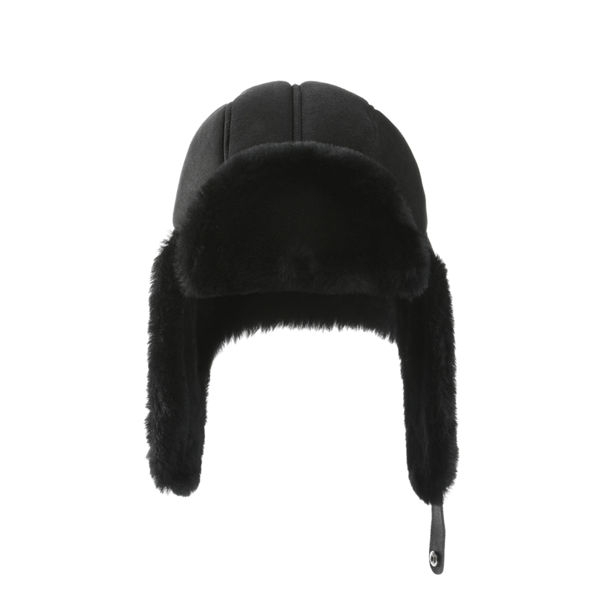 Aviator Hat Sheepskin Uggs, for women and men in Black view 6