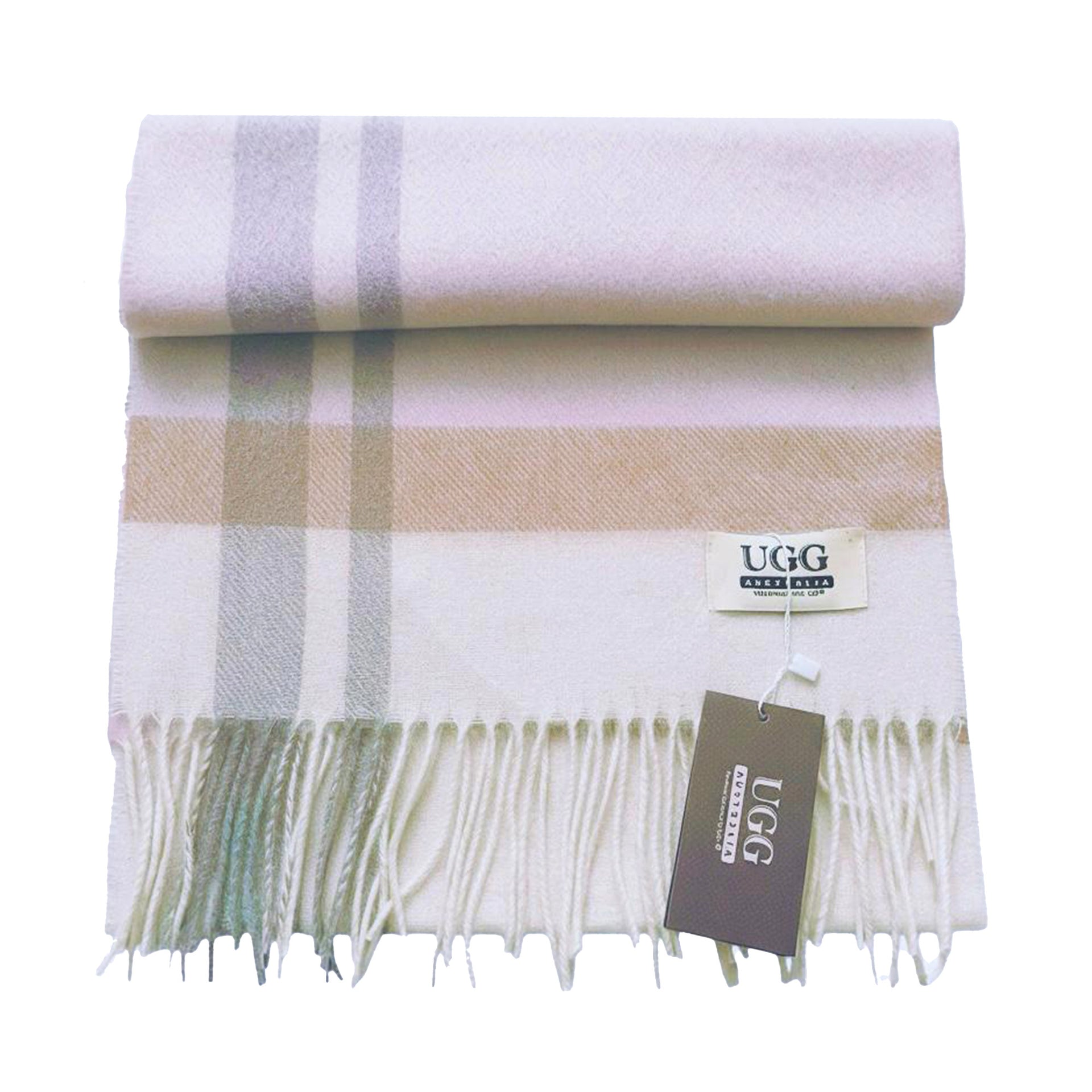 Premium Wool Scarf Uggs, for women and men view 6