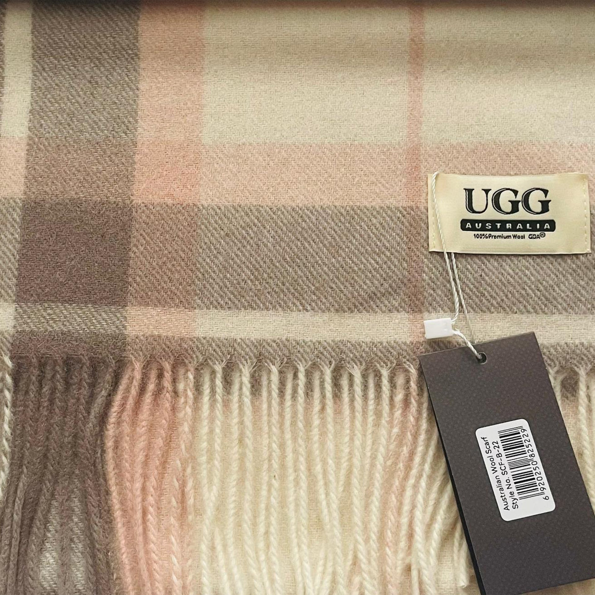 Premium Wool Scarf Uggs, for women and men view 34