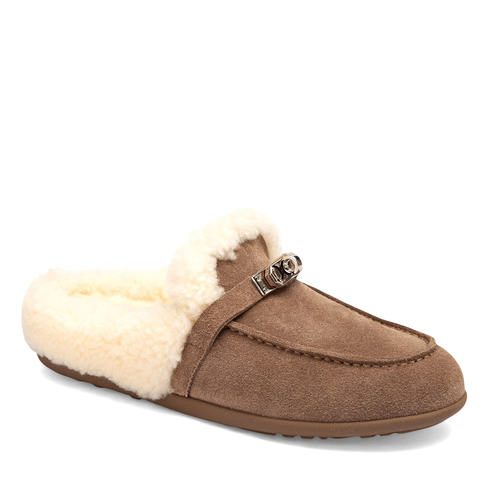 Stella Charm Uggs womens slip on ugg slippers in brown view 7