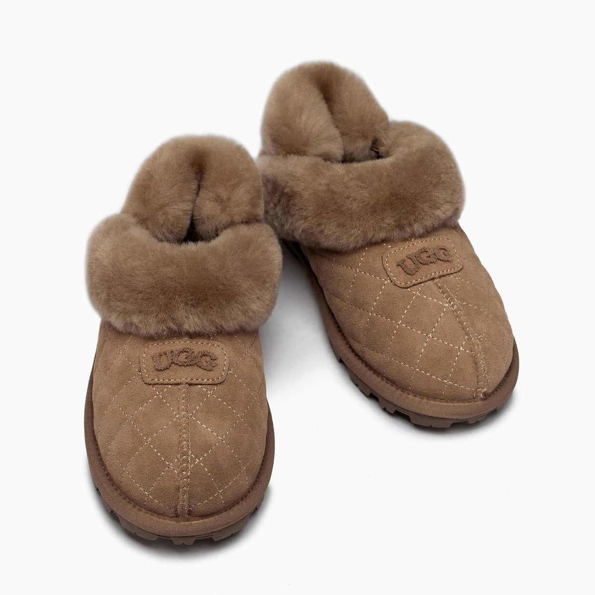 Fluffy Strap Logo Uggs