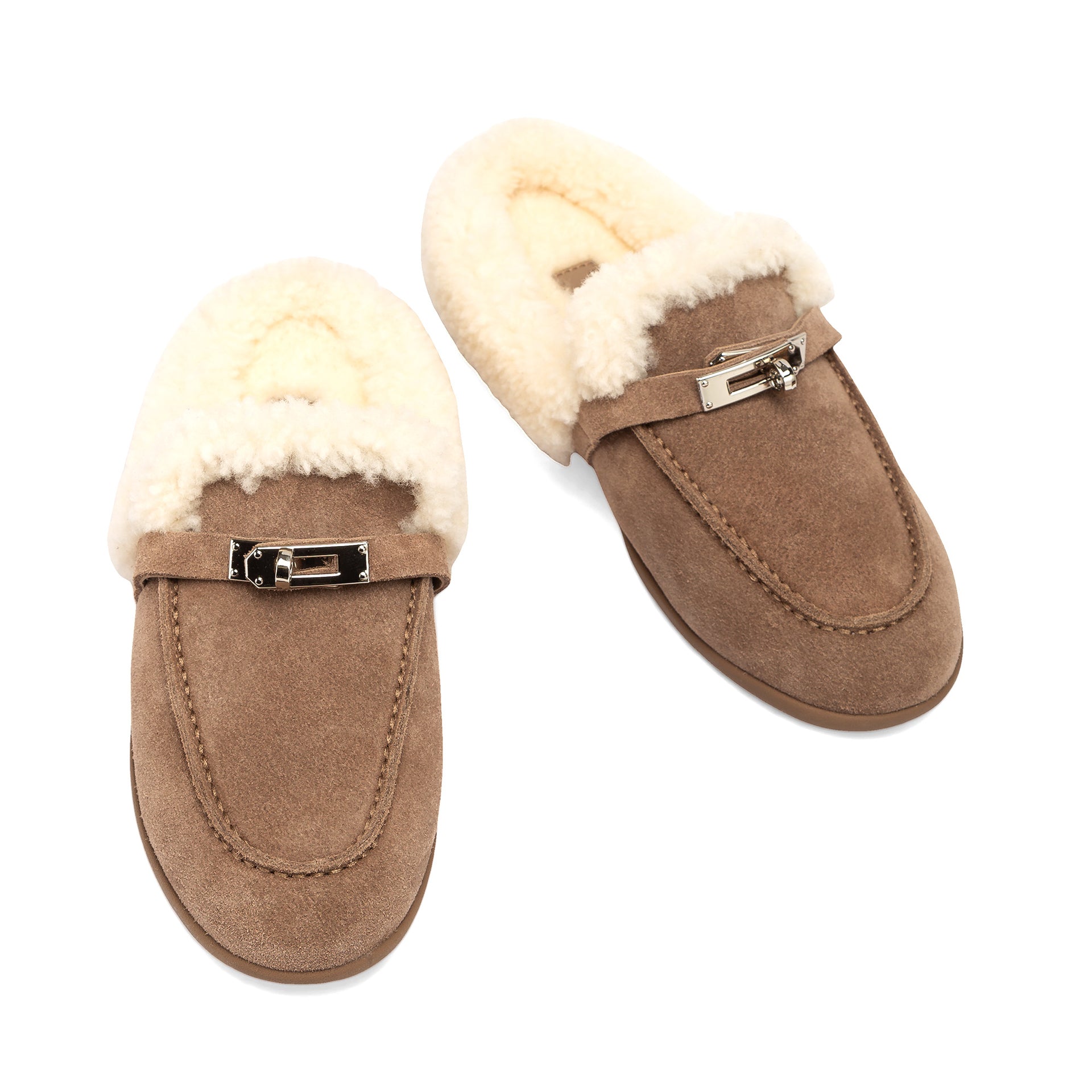 Stella Charm Uggs womens slip on ugg slippers in brown view 9