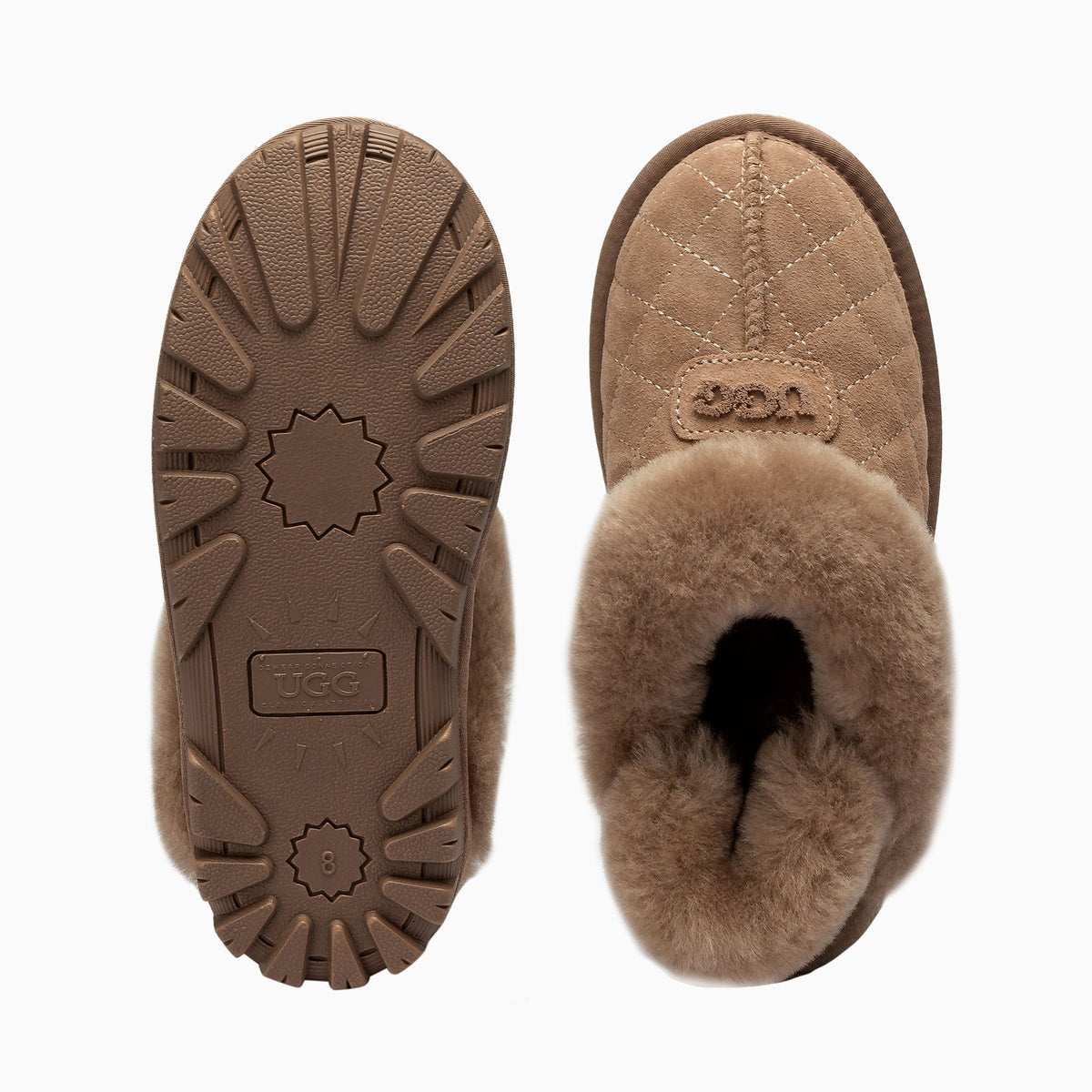 Fluffy Strap Logo Uggs
