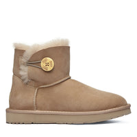 Classic Mini Button Uggs, women's boots in Bronze view 6