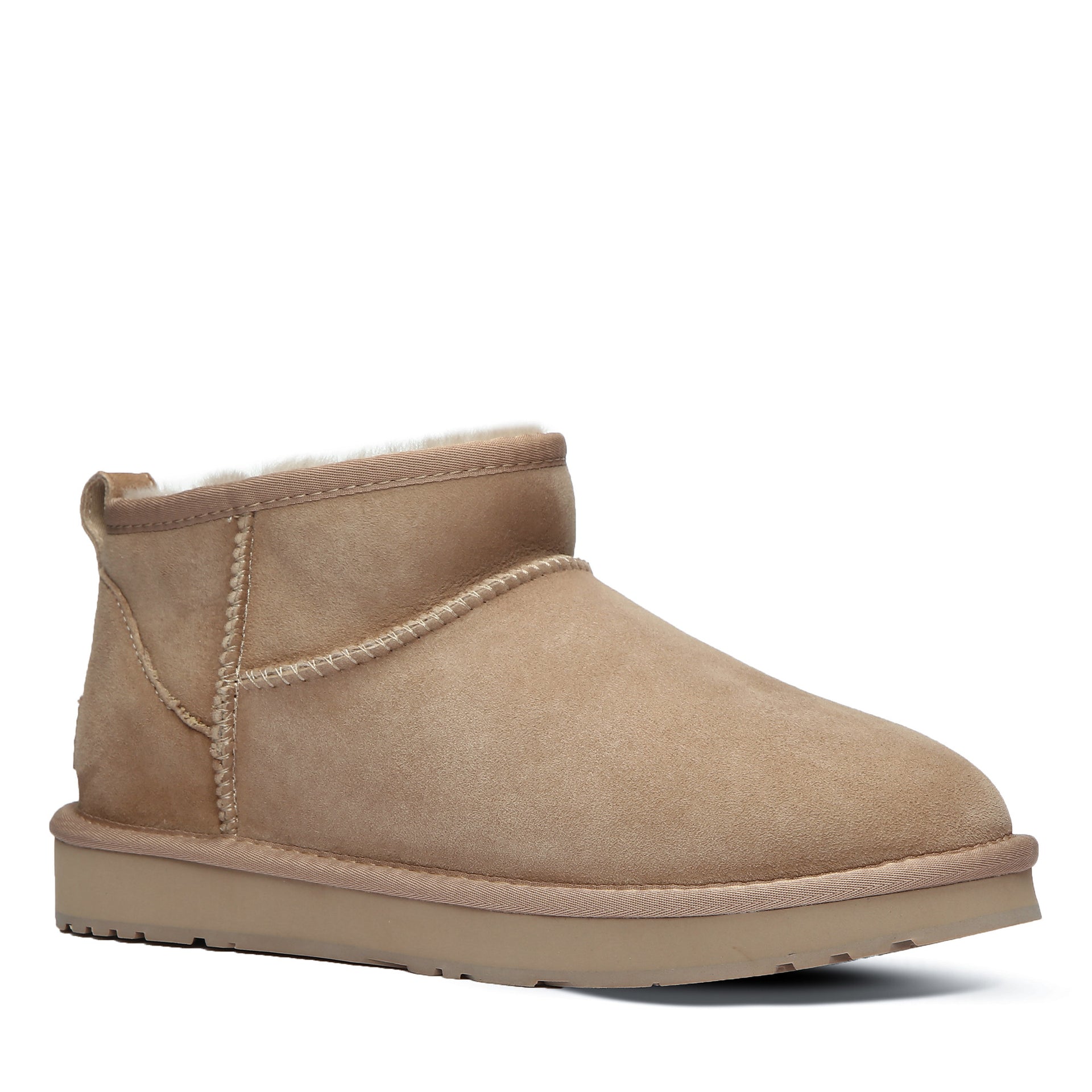 Classic Ultra Mini Uggs, women's and men's boots in Bronze view 12