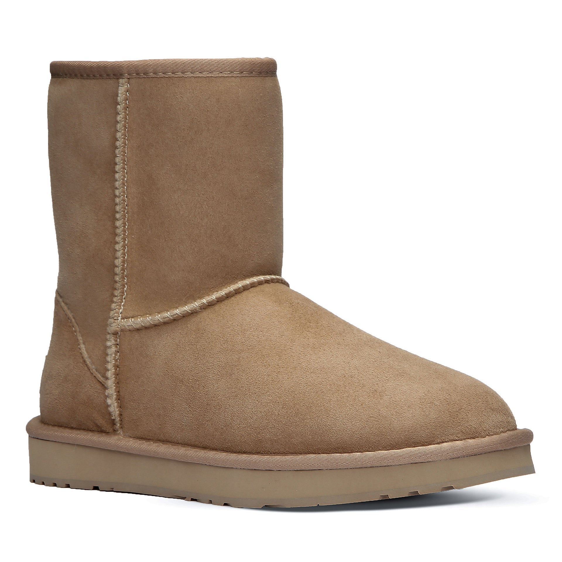 Classic Mid Uggs, women's and men's boots in Bronze view 8