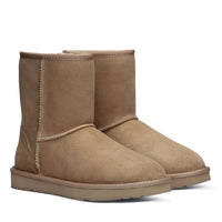 Classic Mid Uggs, women's and men's boots in Bronze view 9