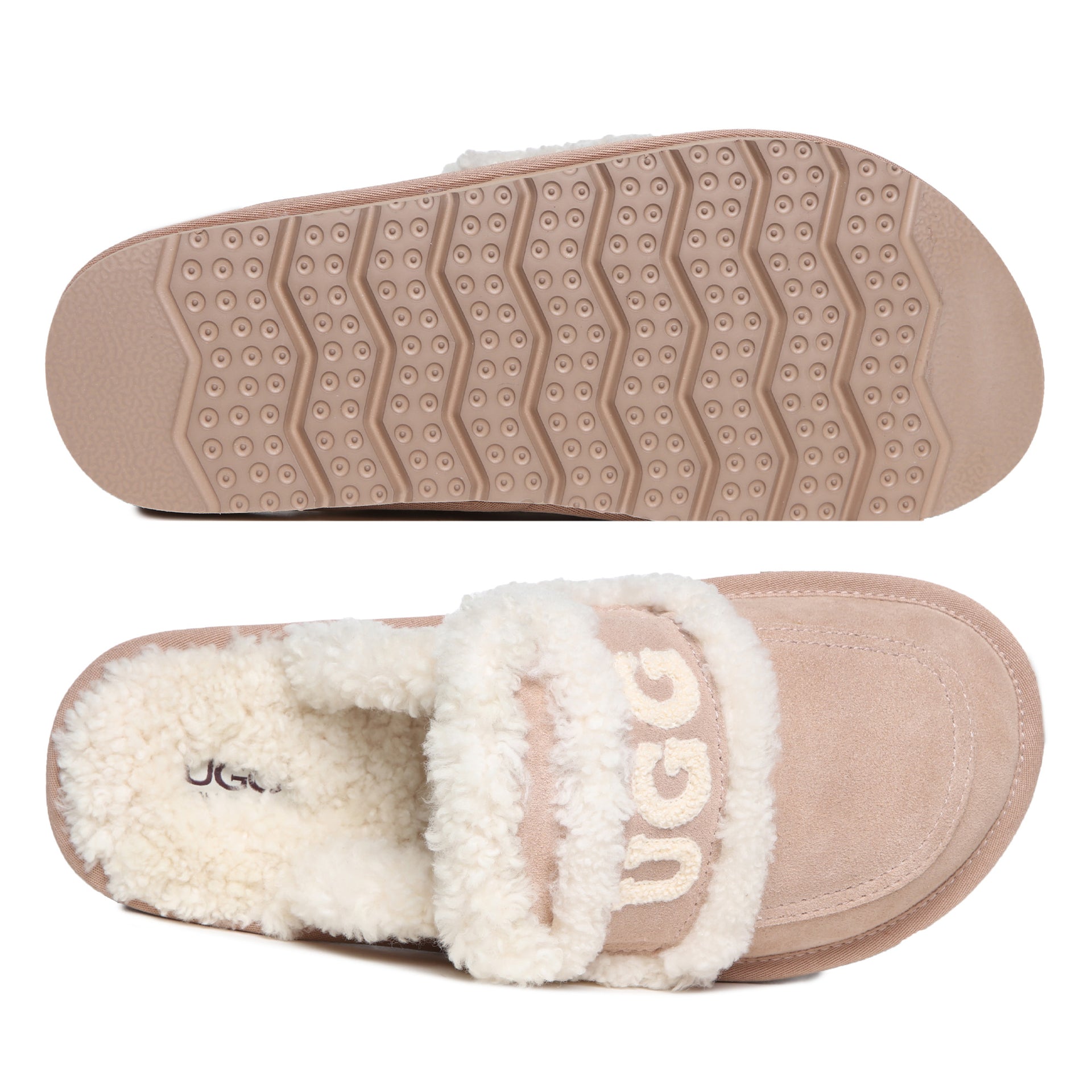 Trisha Platinum Uggs, women's slippers in Bronze view 10
