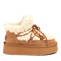 Fluffy Lace Platform Uggs