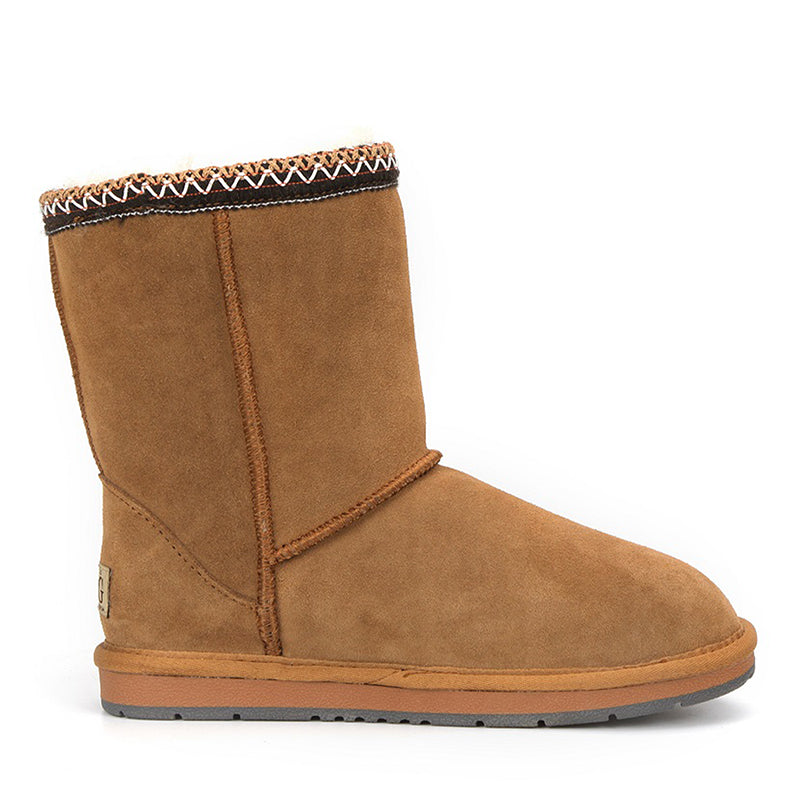 UGG Short Tassie Boots, for women and men in Chestnut view 1